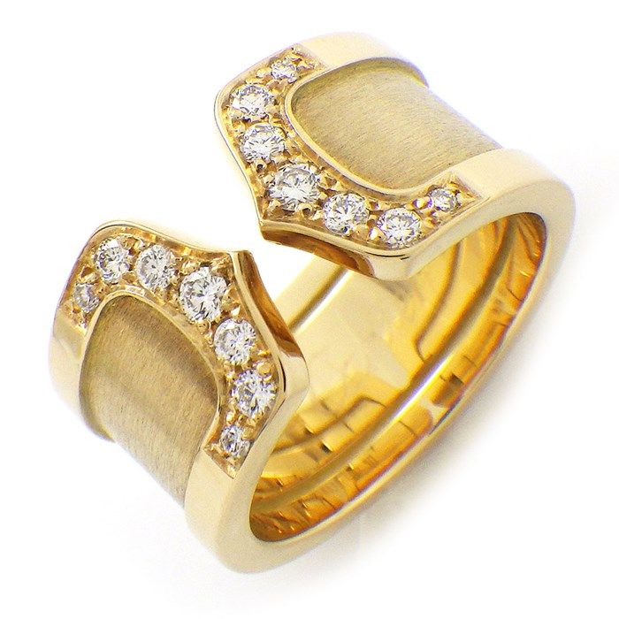 Cartier カルティエ C2リング 10号 CARTIER】カルティエ C2 リング