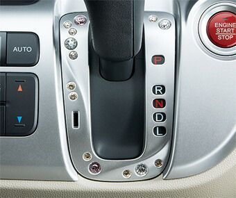 HONDA ホンダ NWGN N-WGN エヌワゴン ホンダ純正 クリスタルパッケージ シルバー（SWAROVSKI ELEMENTS付） 2014.5～次モデル