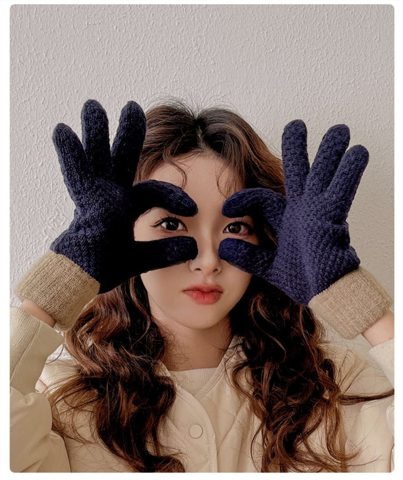 ニット手袋 男女兼用 女の子 秋冬 グローブ 厚手 タッチパネル スマートフォン対応 保温 防寒てぶくろ 冬用 メンズ 裏起毛 レディース 手袋 防寒手袋 スマホ対応 §SEYIXU