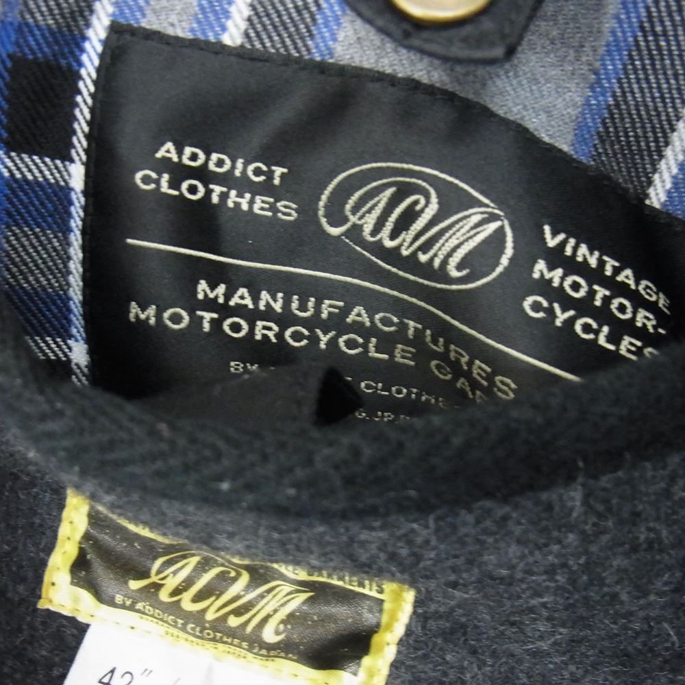 ADDICT CLOTHES アディクトクローズ ACV-WX02 WAXED COTTON BMC JACKET