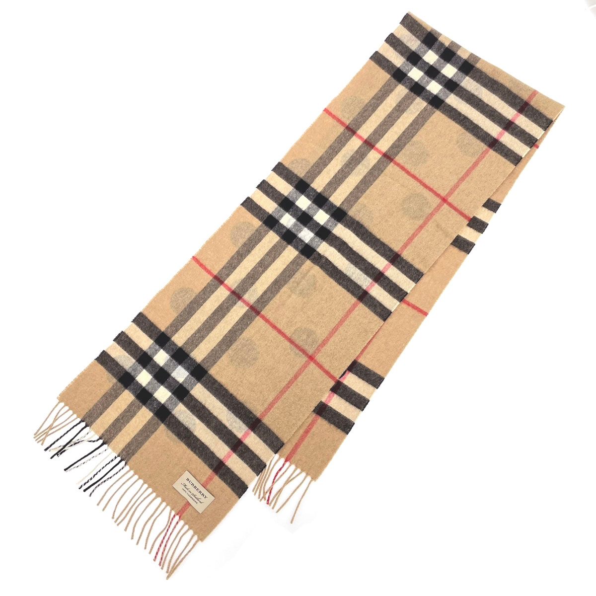 BURBERRYマフラー　LONDON 100%カシミア Burberrys of London バーバリーズ カシミア100％ マフラー
