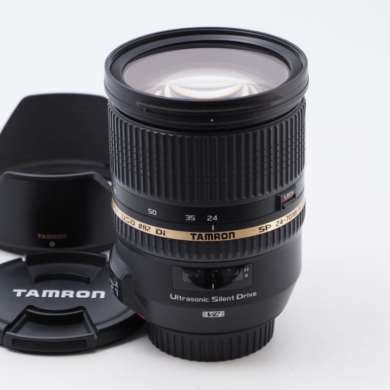 TAMRON タムロン 大口径標準ズームレンズ SP 24-70mm F2.8 Di VC USD