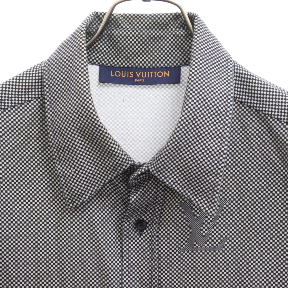 LOUIS VUITTON (ルイヴィトン) 20AW Micro Damier L/S Shirt マイクロ ...