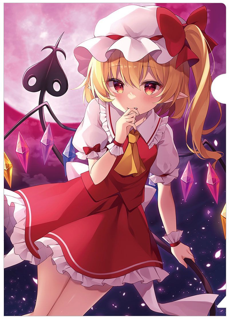 東方project フラン　ドロワ　美少女　クリアファイル　VZ26 grep_23779