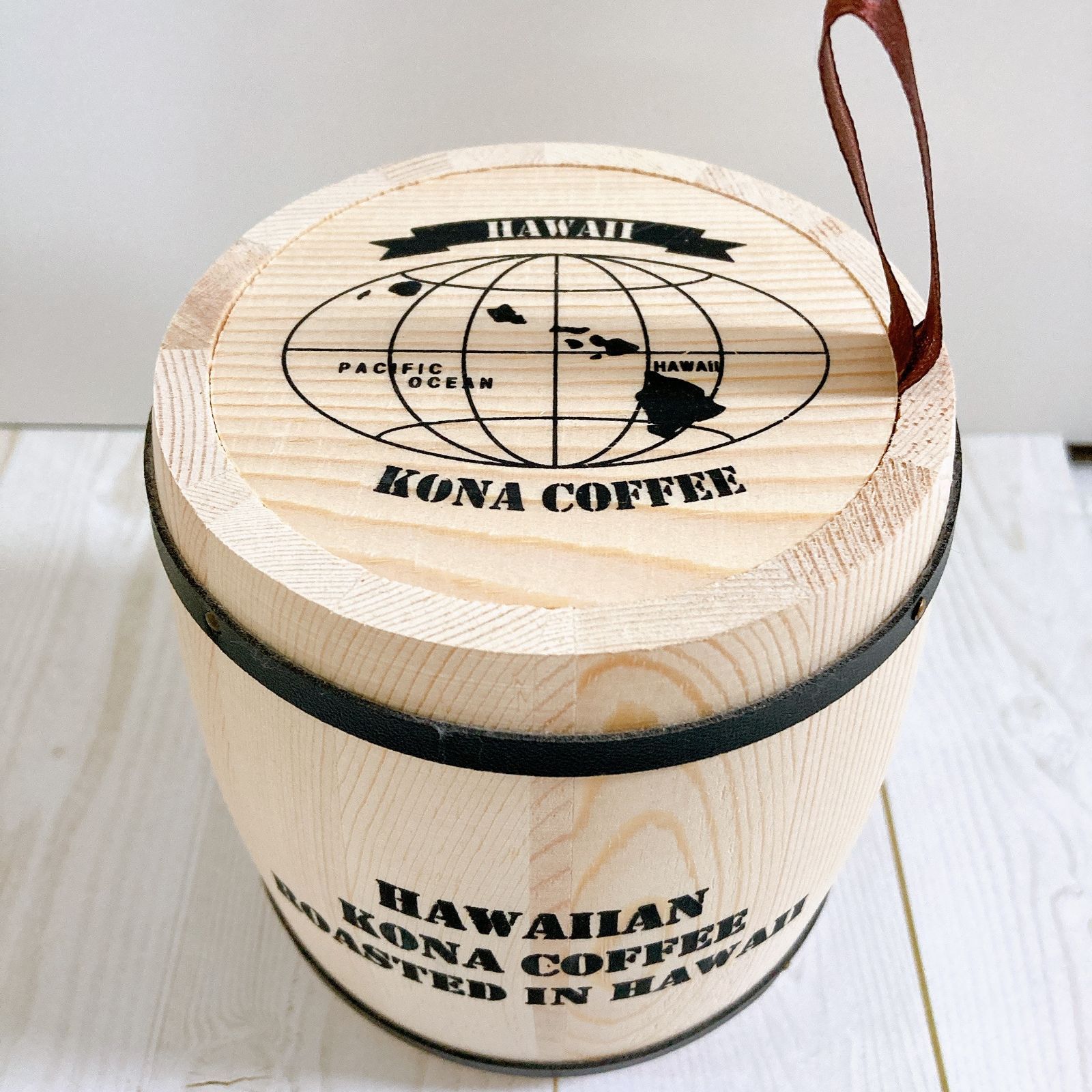 ハワイ コナコーヒー コーヒー豆樽 36個 プランター 観葉植物用 植木