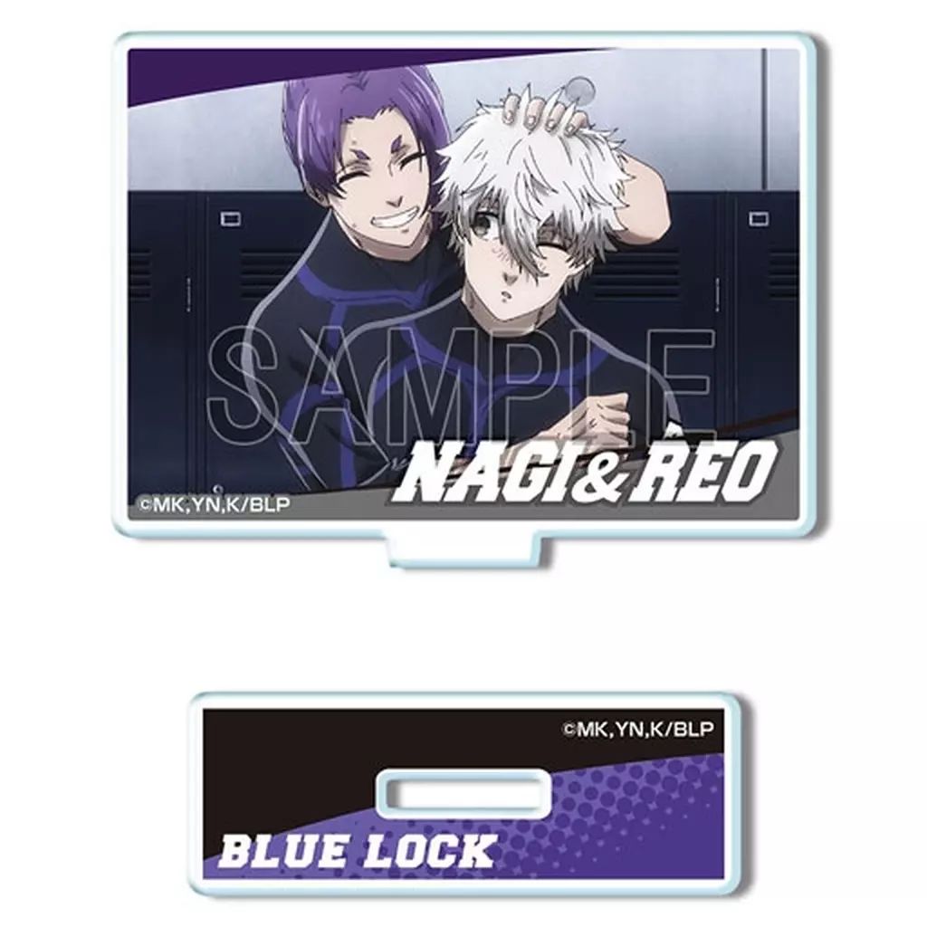 中古】アクリルスタンド・アクリルパネル デザイン38(凪誠士郎＆御影玲