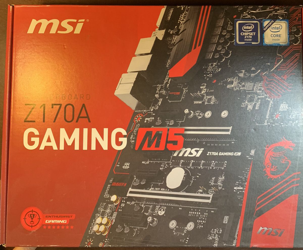 MSI Z170A ゲーミング M5 LGA 1151|ソケット H4 インテル マザーボード