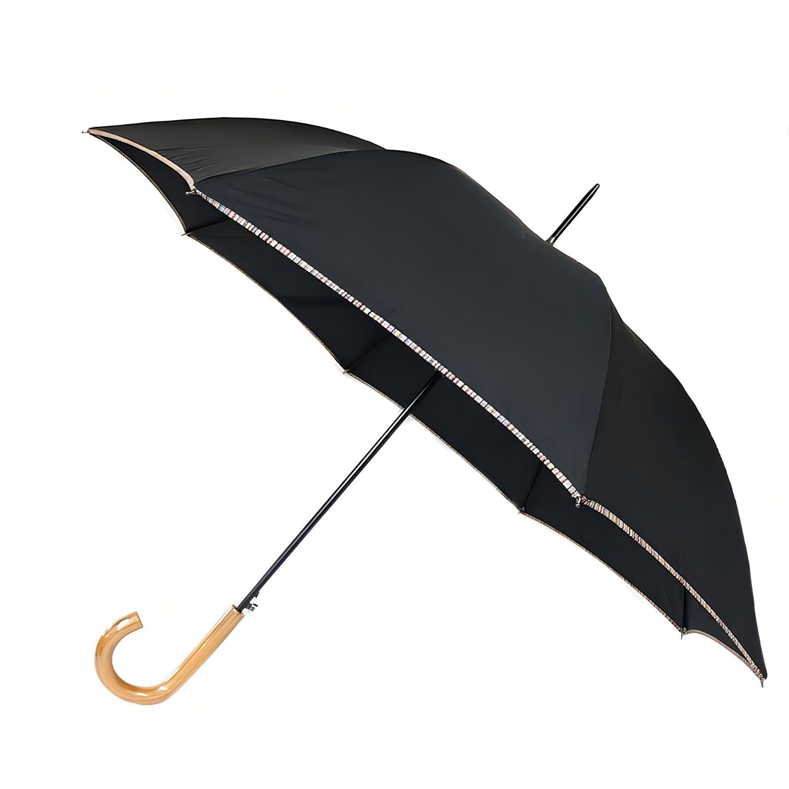 ポールスミス PAUL SMITH 長傘 メンズ ブラック マルチ 人気 ブランド おしゃれ 誕生日 記念 プレゼント ギフト