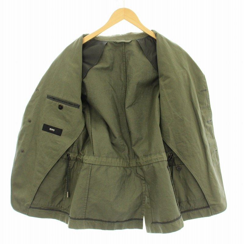 HUGO BOSS ミリタリー M65 スタンドカラージャケット ピーコート HUGO BOSS ミリタリー M65 スタンドカラージャケット ピーコート
