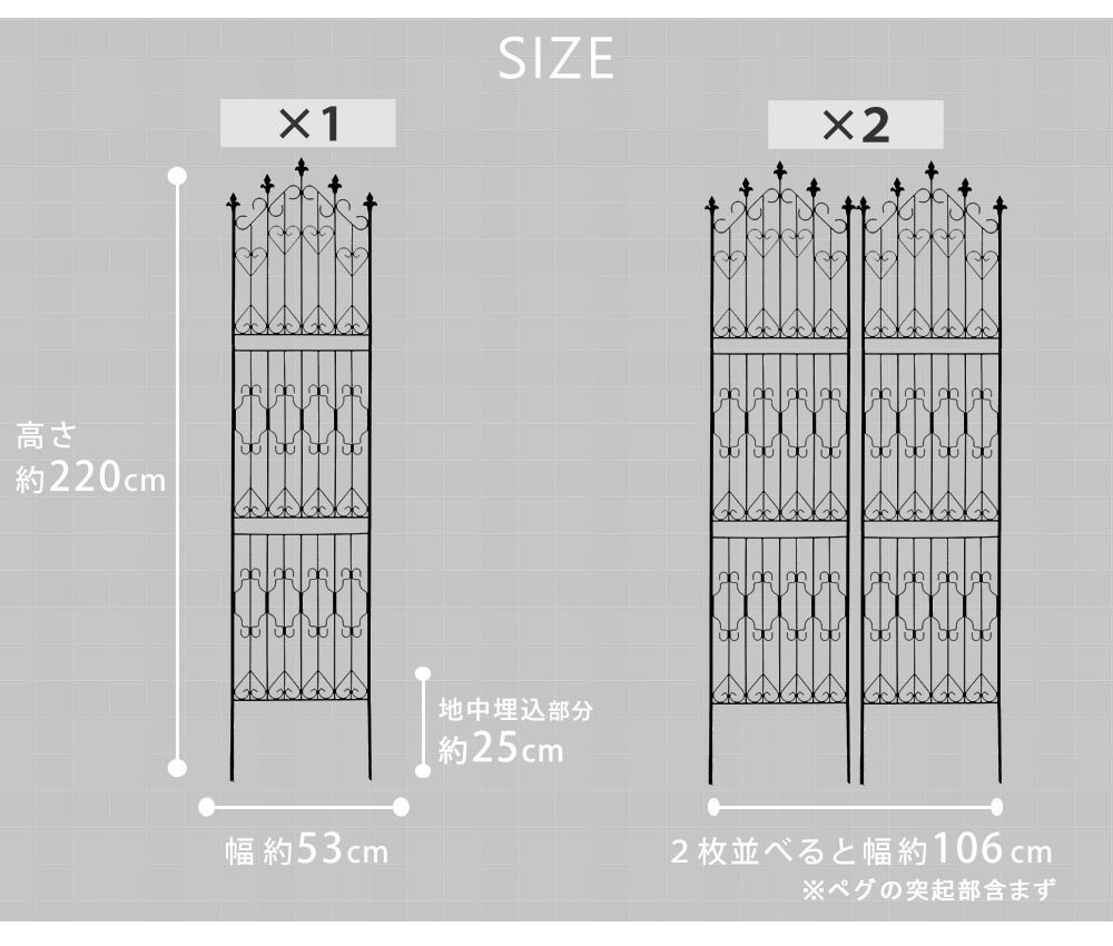 目隠し 境目