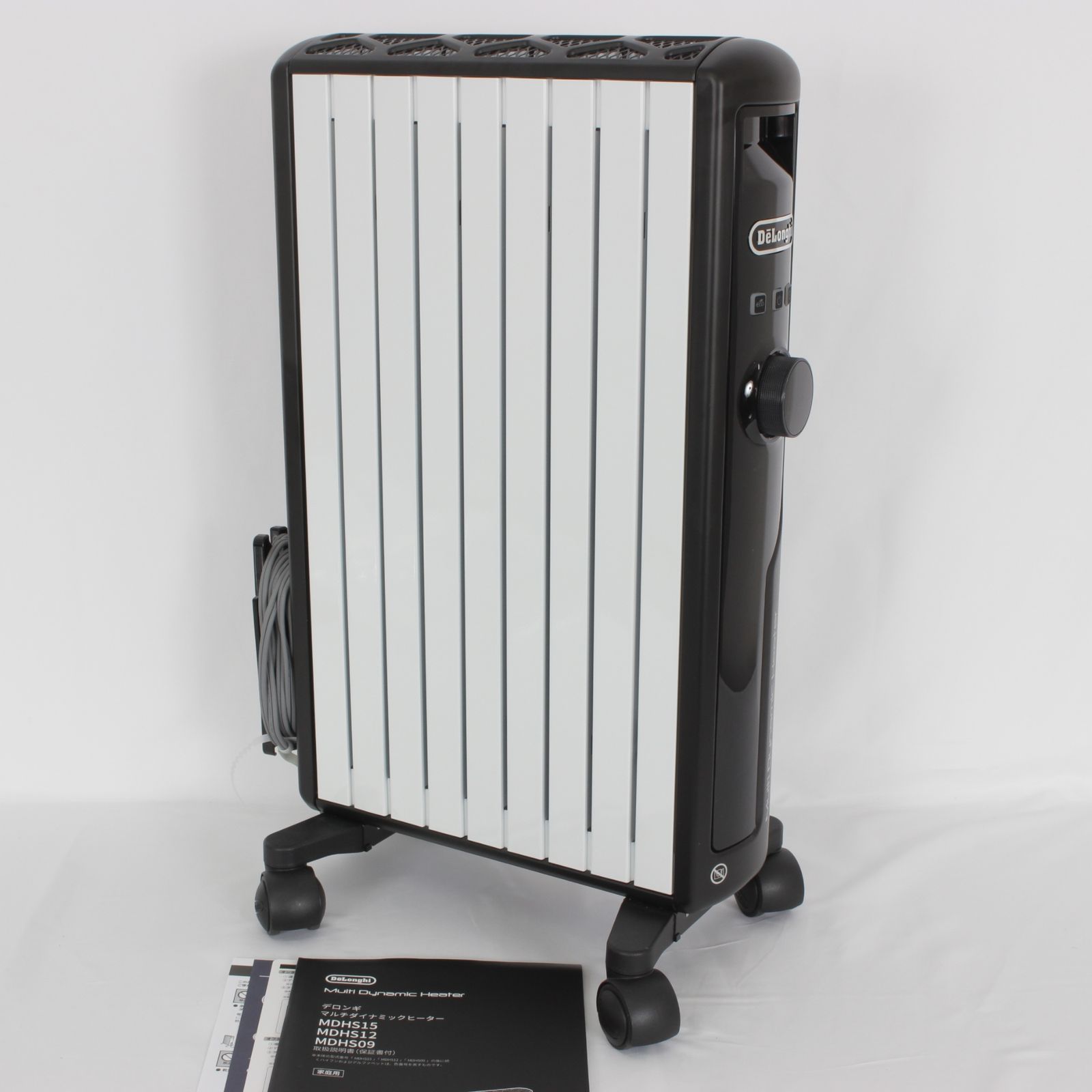 美品】デロンギ マルチダイナミックヒーター MDHS12-BK ピュア 美品】デロンギ マルチダイナミックヒーター MDHS12-BK ピュア