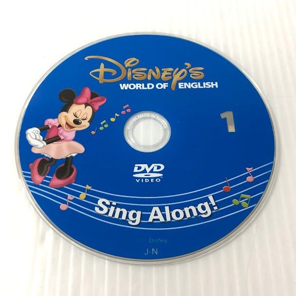 2018年 シングアロング　新子役DVD　ディズニー英語システム　301326 ディズニー英語システム シングアロング DVD 新子役 2018年 DWE