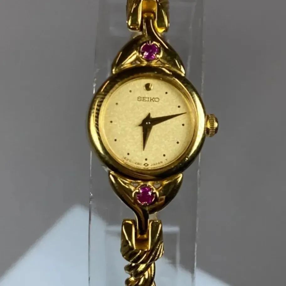 SEIKO セイコー天然ルビー2石ドレスウォッチ 不動品 SEIKO セイコー 天然ルビー2石 ドレスウォッチ アンティーク
