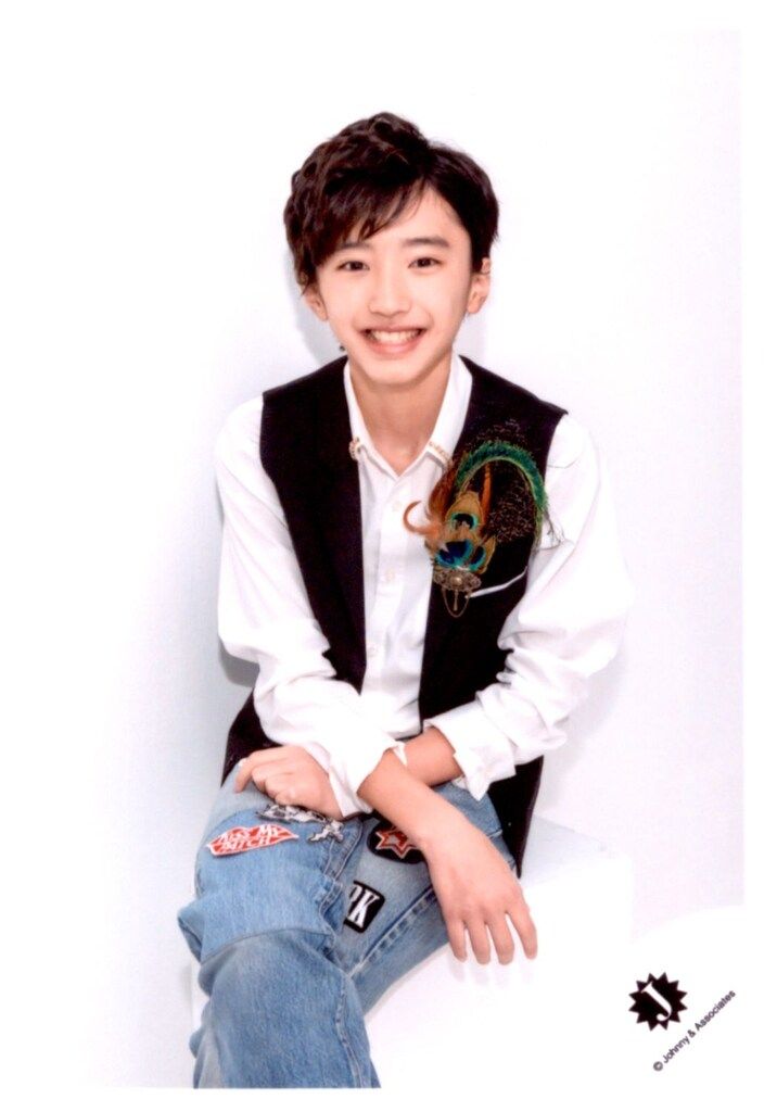 なにわ男子 18年 Happy New ワン Year 道枝駿佑 公式写真 *1枚