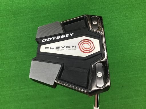 オデッセイ ELEVEN CS TOUR LINED 34インチ パター PT STROKE LAB フレックスその他 メンズ 男性用 右利き 右用 Bランク ゴルフクラブ