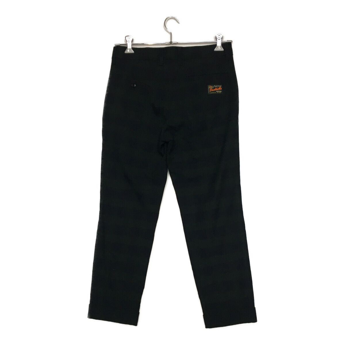 メンズ ラフ&スウェル rough-swell パンツ S 紺系 ネイビー チェック