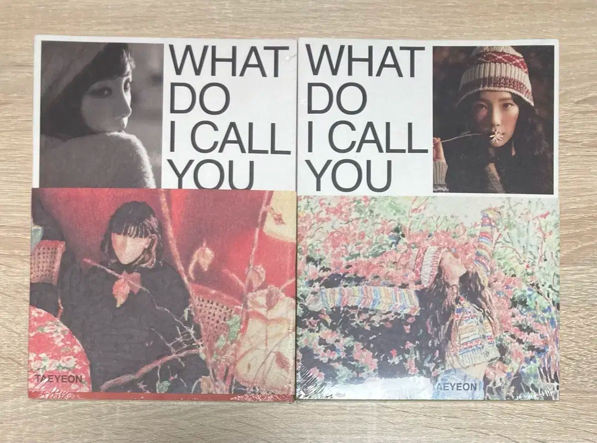 【雷市場（ポンジャン）商品韓国直送】 テヨン(TAEYEON) What Do I Call You 未開封 CD 2 腸 まとめ売り 出品