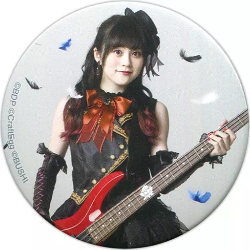 中古】バッジ・ピンズ(女性) 中島由貴(今井リサ)/楽器・背景：グレー