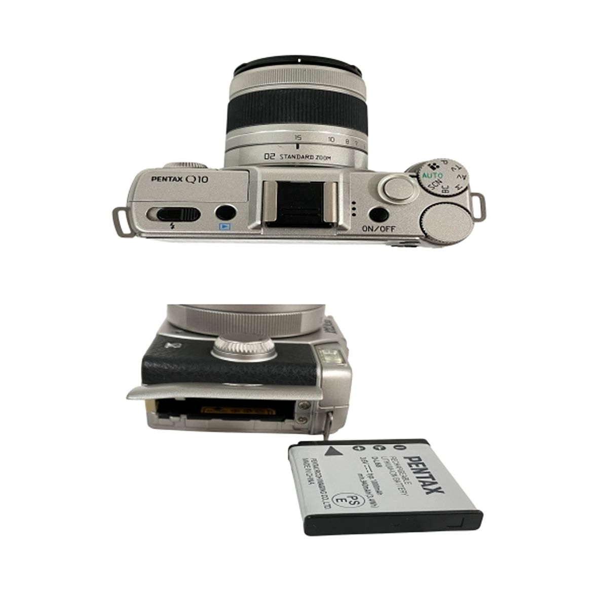 PENTAX Q10 ダブルズームキット ミラーレスカメラ 中古 N9852684