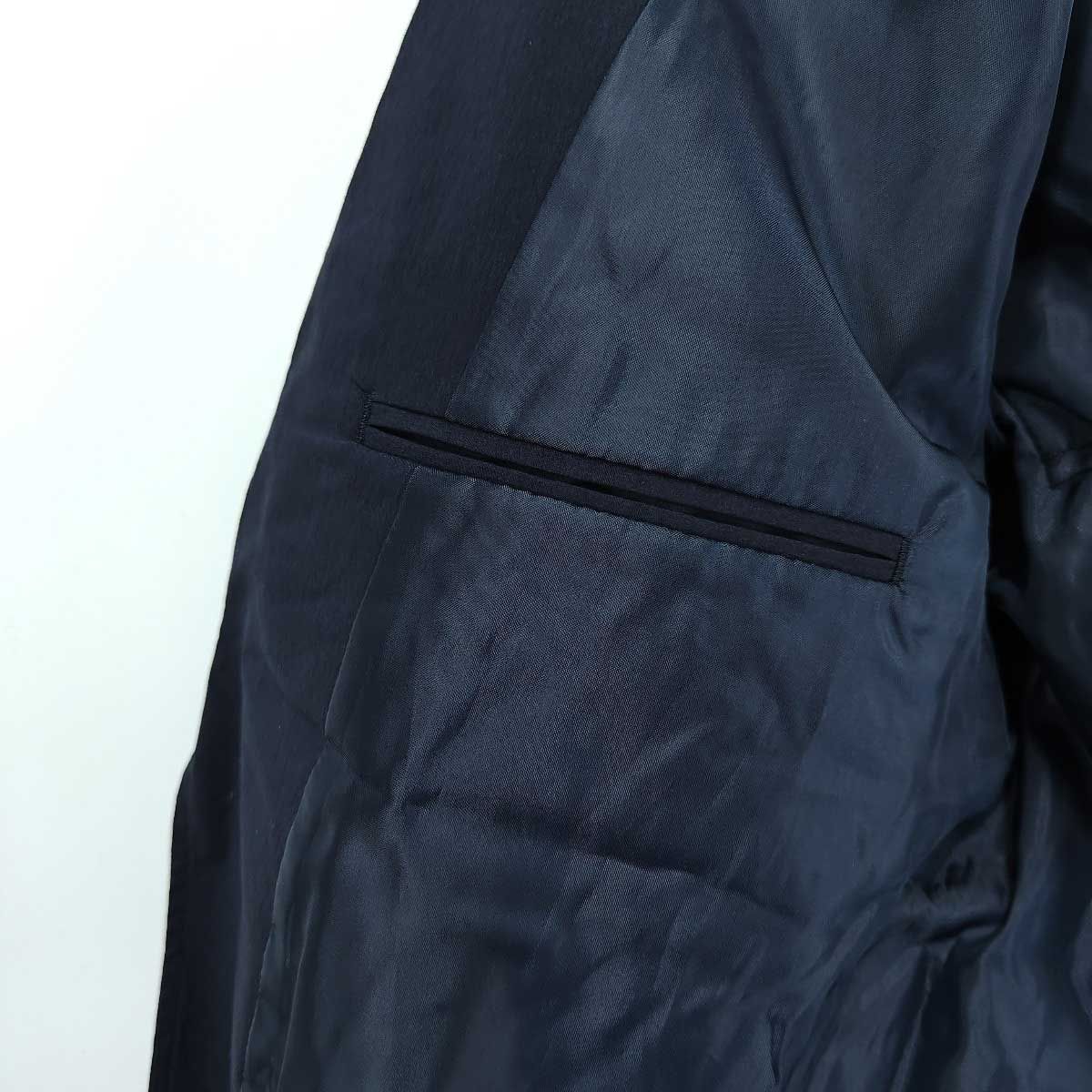 【未使用】[上下セット] グランフェイズ ジャケット パンツ セットアップ GRAND PHASE XL ネイビー メンズ 春夏ファッション小物