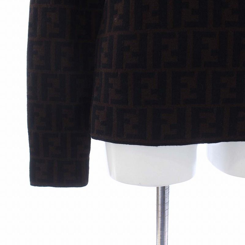 フェンディ FENDI ヴィンテージ ズッカ柄 長袖 ニット セーター