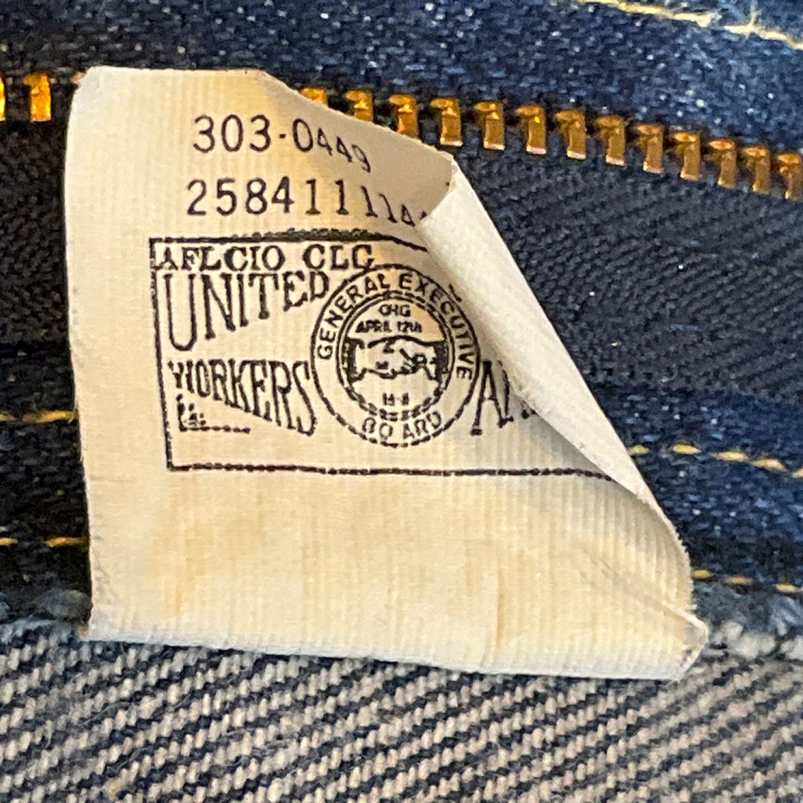 USA製 90年代 90s リー Lee ハイウエスト テーパード デニムパンツ 