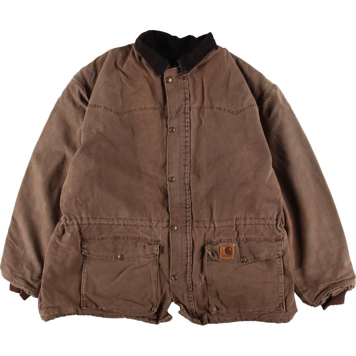 古着 80年代 カーハート Carhartt ダック地ワークジャケット USA製