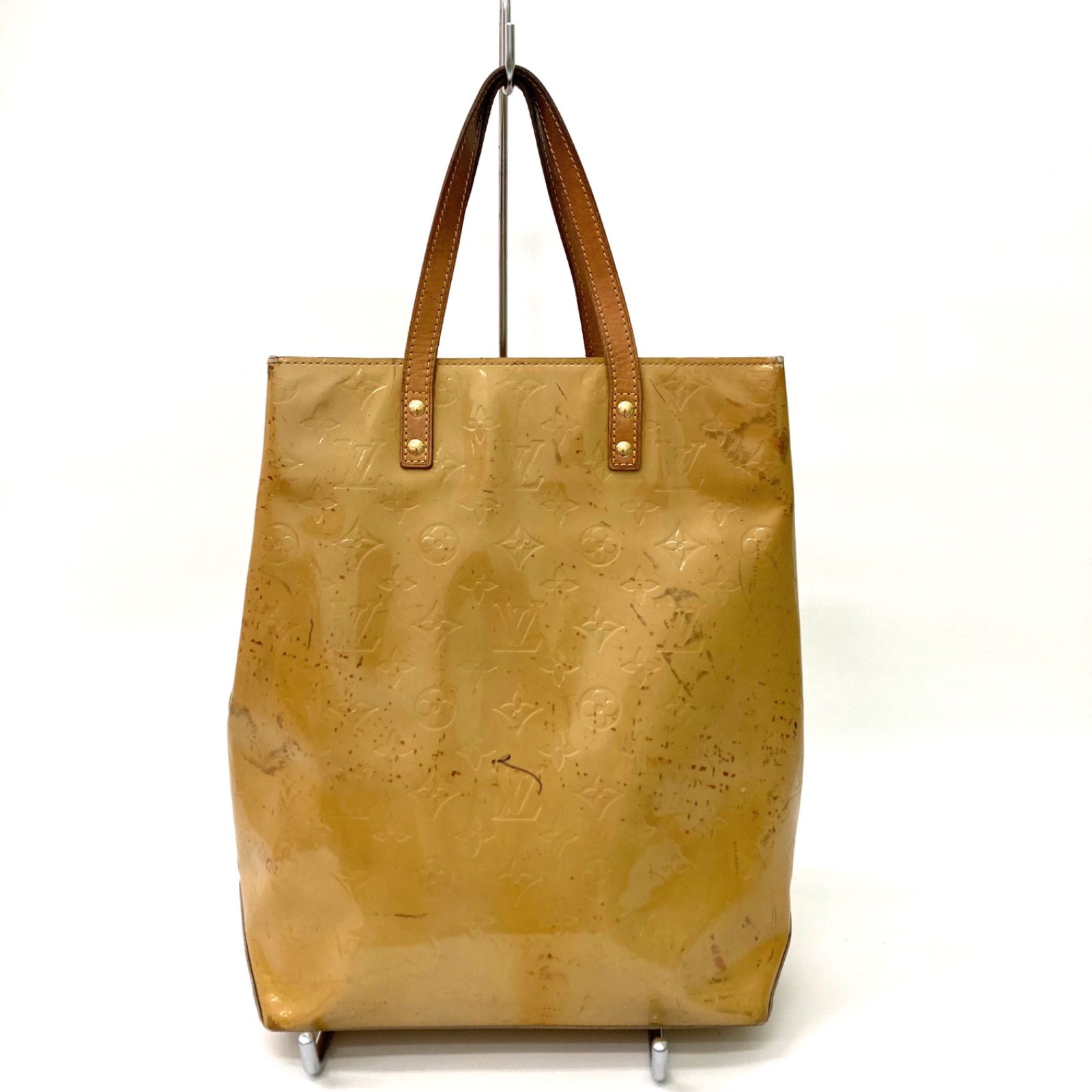 LOUIS VUITTON】ルイヴィトン リードMM トートバッグ ヴェルニ 