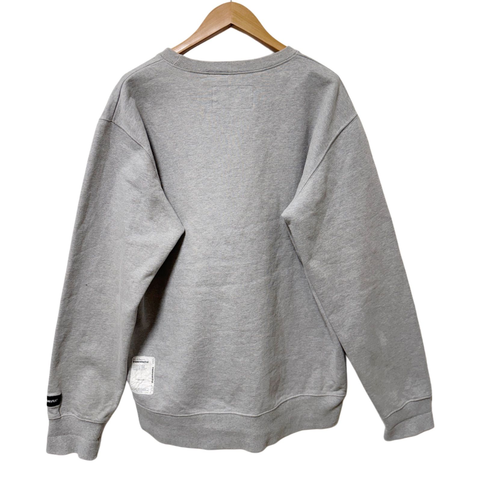 thisisneverthat グレー スウェット Lサイズ thisisneverthat