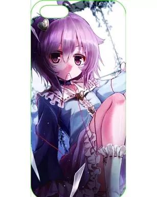 [Used] Doujin Mobile, PC, Game Accessory Related [Touhou Project] iPhone 5/5S Case Komeiji Satori (Sumishu) /Ah Saikai (Oh So Kai)