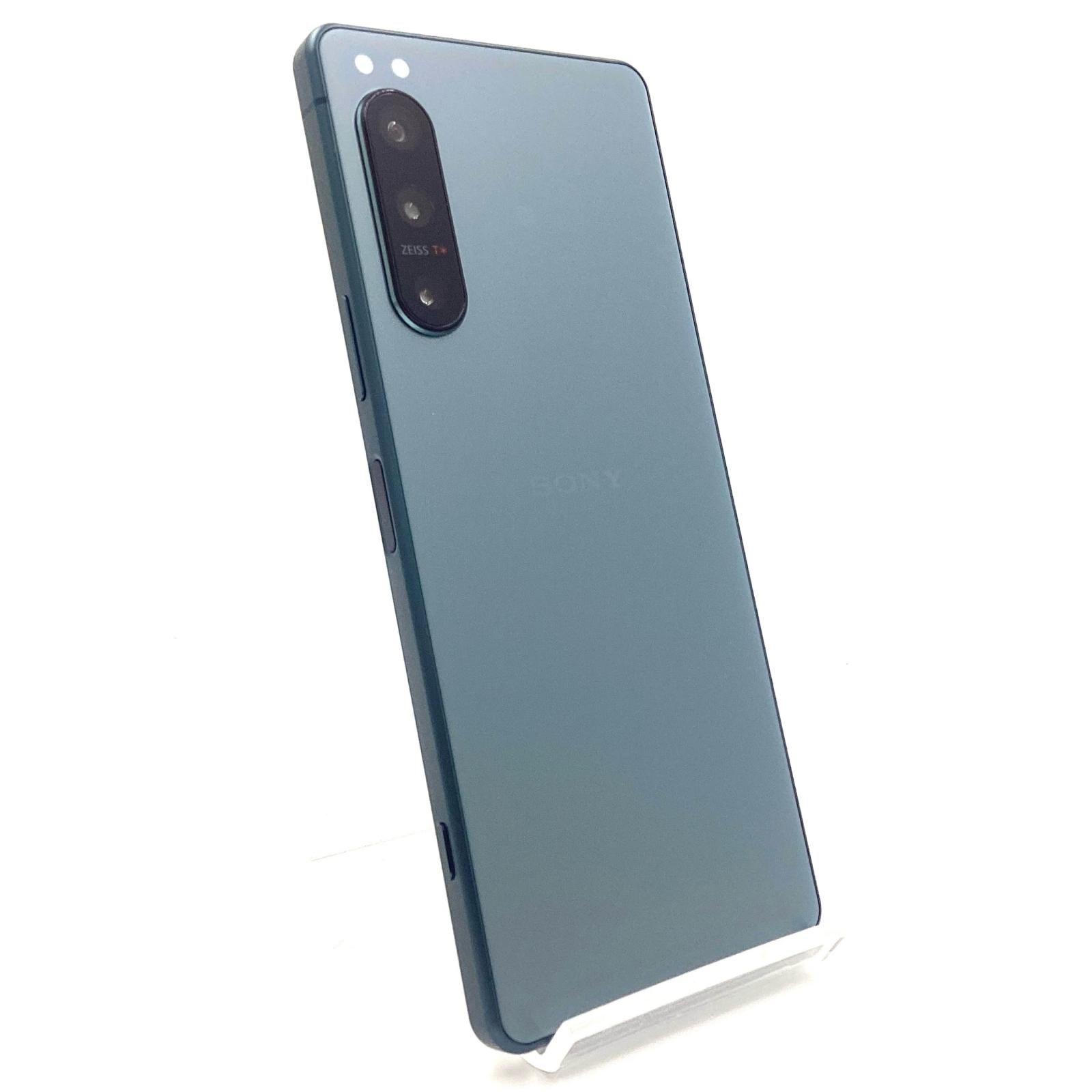 【全額返金保証】【最速発送】Sony Xperia 5 IV 256GB グリーン SIMフリー XQ-CQ44 美品 動作確認済