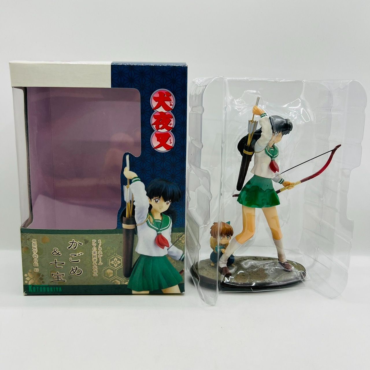 犬夜叉　かごめ＆七宝　コトブキヤ 1/8 フィギュアスケールフィギュア かごめ＆七宝｜犬夜叉 完結編｜美少女フィギュア｜フィギュア