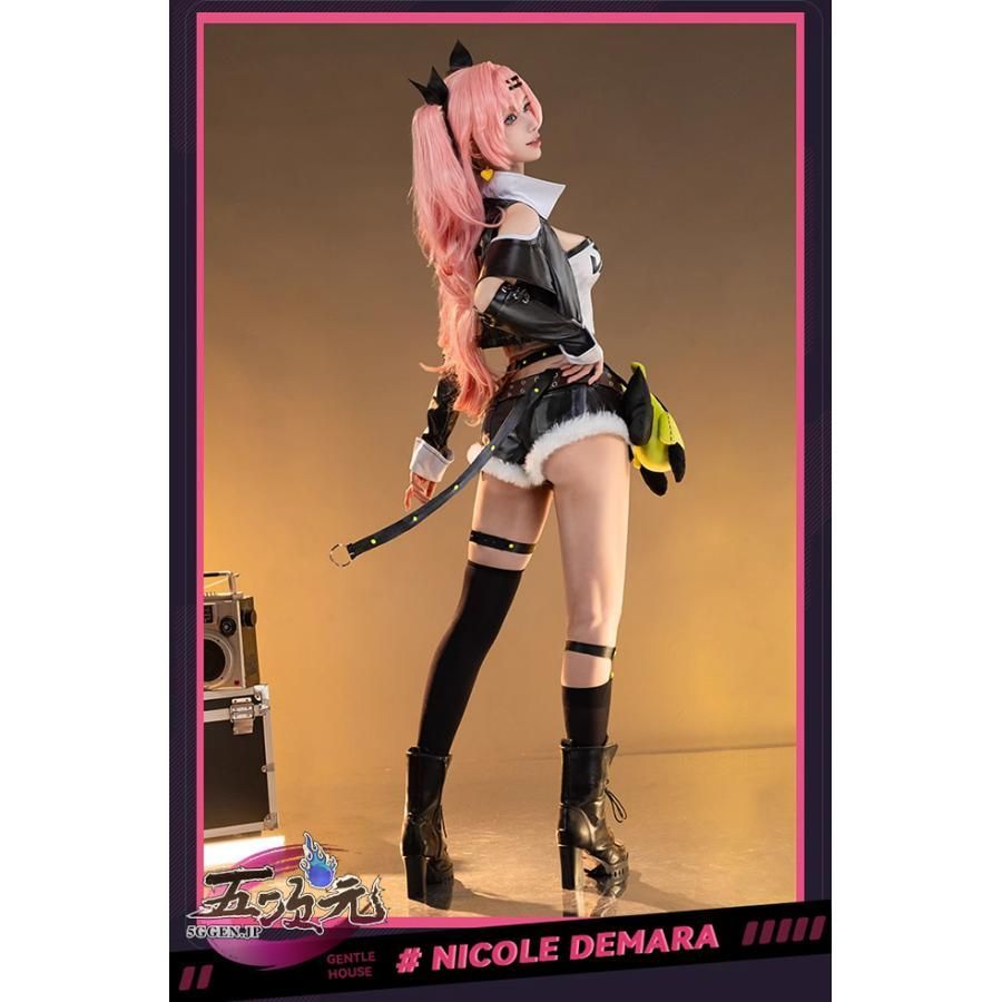 猫屋小舗 ゼンレスゾーンゼロ コスプレ 邪兎屋 ニコ?デマラ 衣装 ウィッグ 靴 追加 BJ0925ML ハロウィン