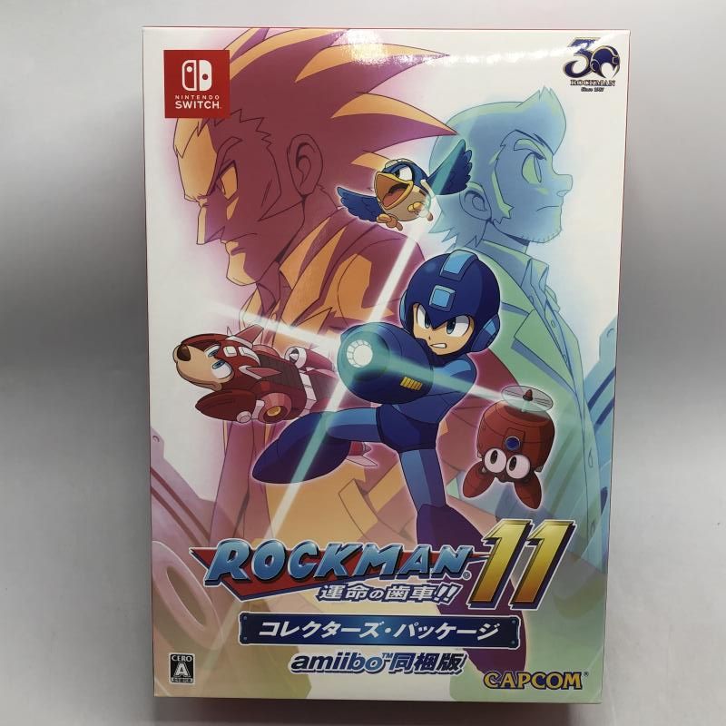 ロックマン11 Switch コレクターズ パッケージ amiibo 同梱 ROCKMAN 11