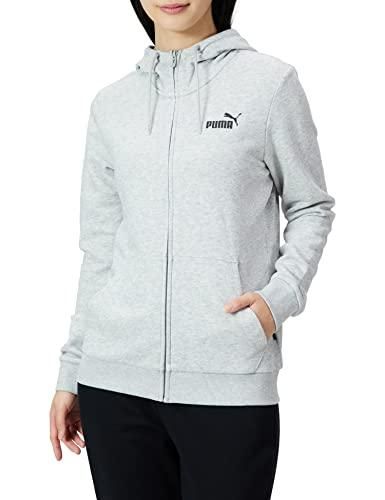 【新品・5営業日で発送】PUMA プーマ ESS_フーデッドジャケット (588936) 色 : LIGHT_GRY_HE サイズ : S 