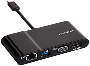 【中古】【非常に良い】I-O DATA USB Type-C対応 マルチアダプター US3C-UERGB/H2