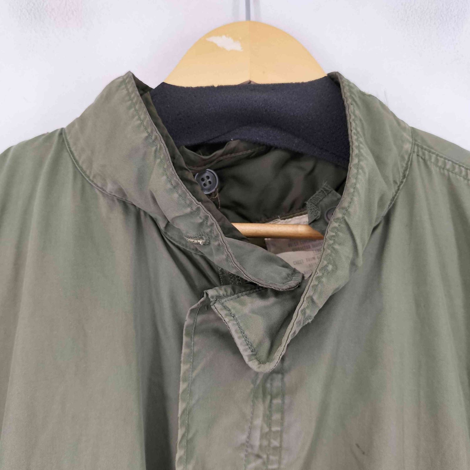 U.S. ARMY(ユーエスアーミー) 70S M-65 EXTREME COLD WEATHER FISHTAIL ARMY PARKA ライナー付き メンズ  XL-R【中古】【ブランド古着バズストア】 ユーエスアーミー U.S. ARMY 70S M-65 EXTREME COLD WEATHER FISHTAIL