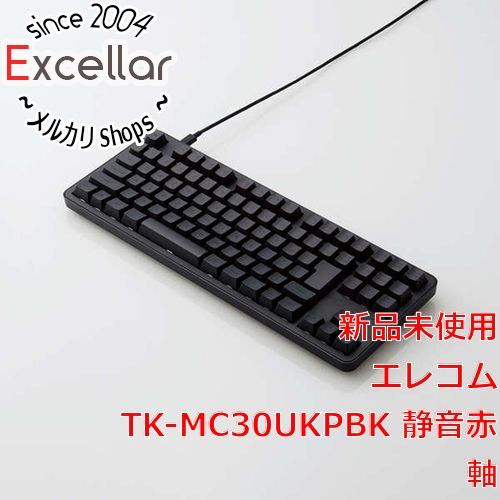 bn:16] ELECOM 有線メカニカルテンキーレスキーボード TK-MC30UKPBK