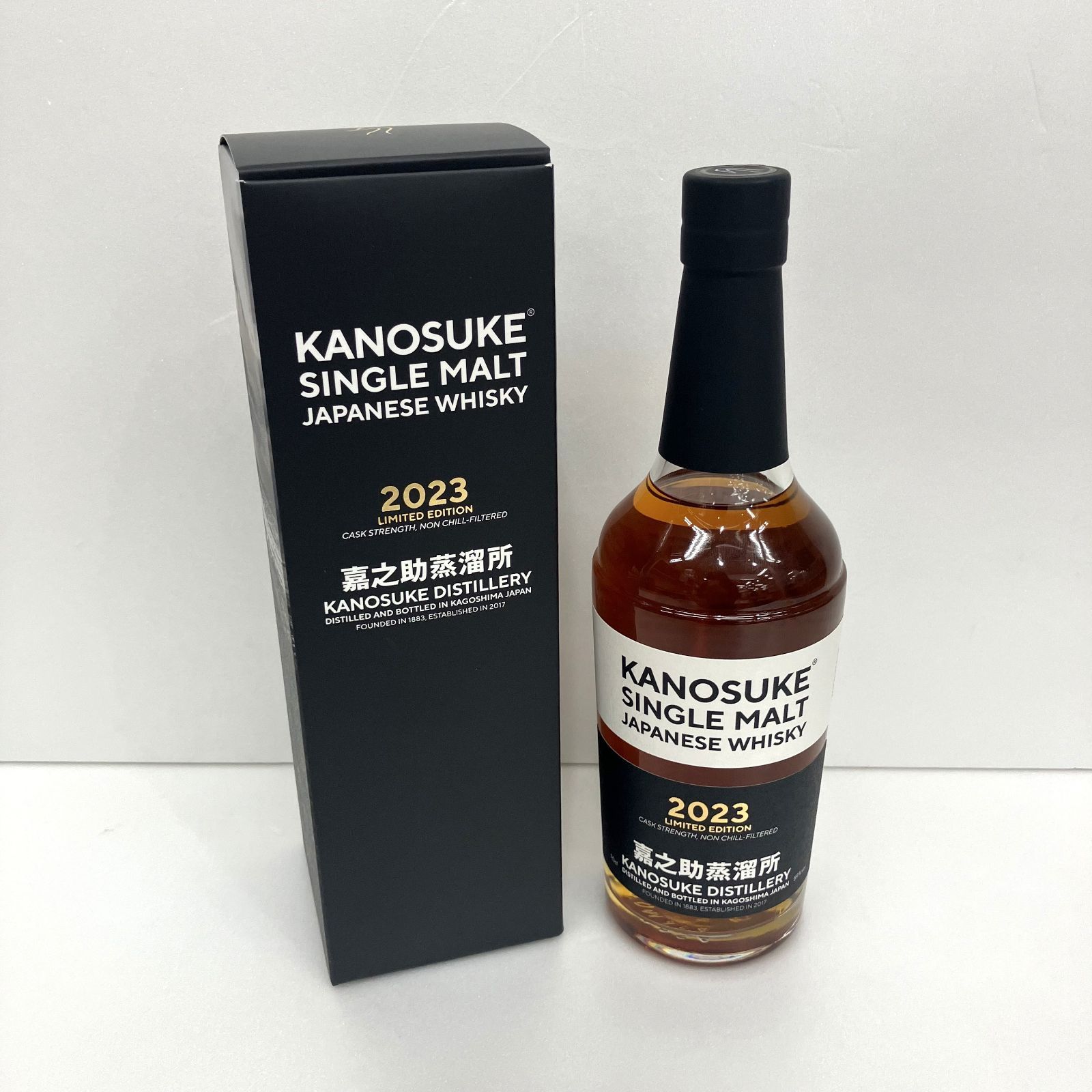 シングルモルト嘉之助2023 LIMITED EDITION 59％ 真新しく 700ml