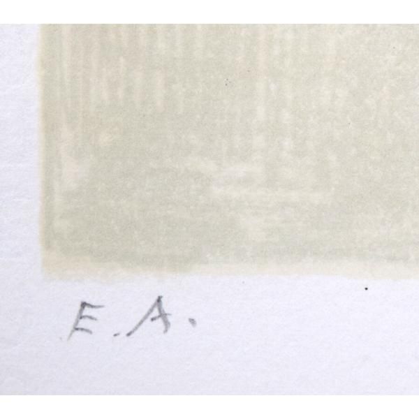 リトグラフ ジャン・ジャンセン　ジャクリーヌ　H.C 直筆サイン リトグラフ ジャン・ジャンセン ジャクリーヌ H.C 直筆サイン