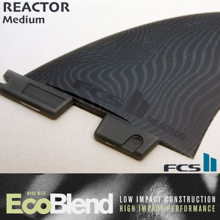 未使用 FCS2 リアクター ネオグラス エコブレンド Mサイズ FCS FCS2 フィン REACTOR リアクター トライフィン Mサイズ