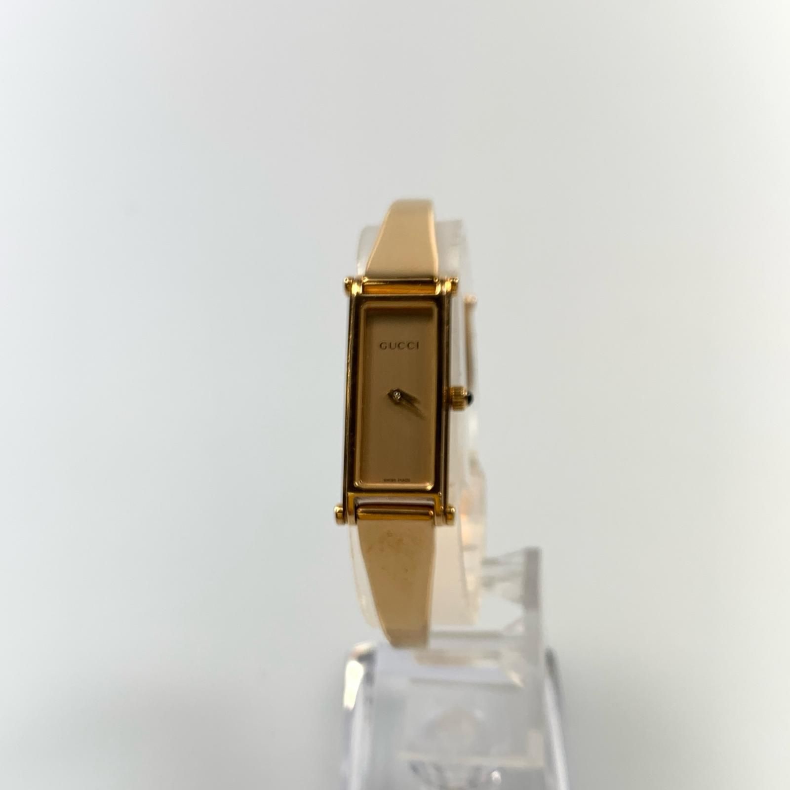 完売商品 姫路東店 GUCCI | グッチ 腕時計 1500L アナログクォーツ ゴールド 131