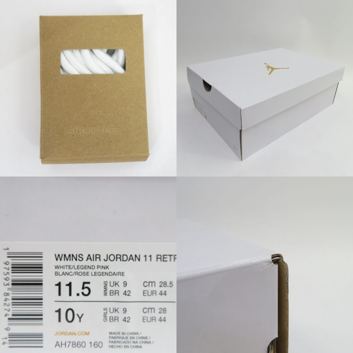 未使用】NIKE ナイキ WMNS AIR JORDAN 11 RETRO LOW ウィメンズ エア 