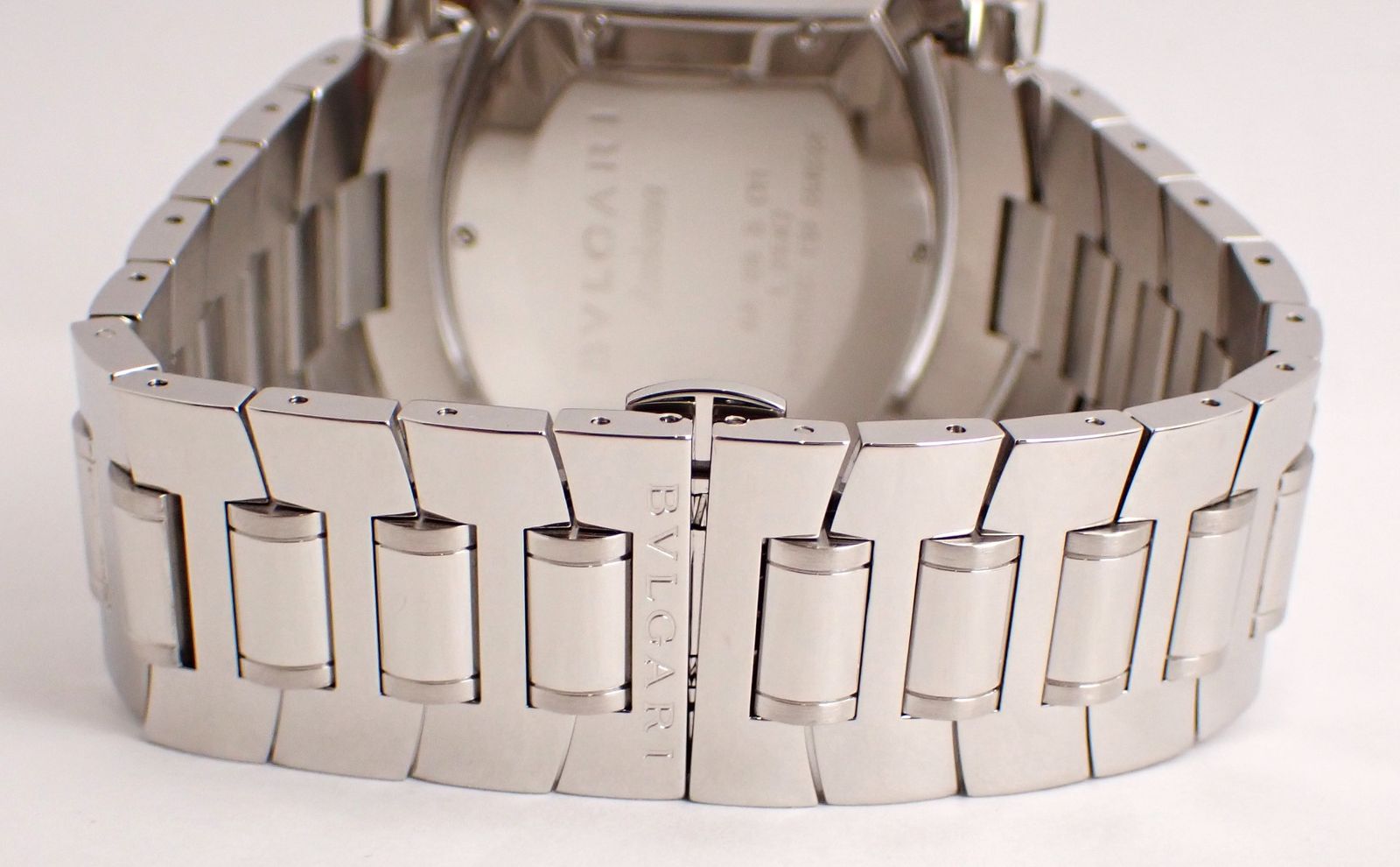 ブルガリ BVLGARI 時計 メンズ ブランド アショーマ デイト 自動巻き AT ステンレス SS AA48S シルバー ホワイト 磨き済み ブルガリ BVLGARI 時計 メンズ ブランド アショーマ デイト 自動巻き