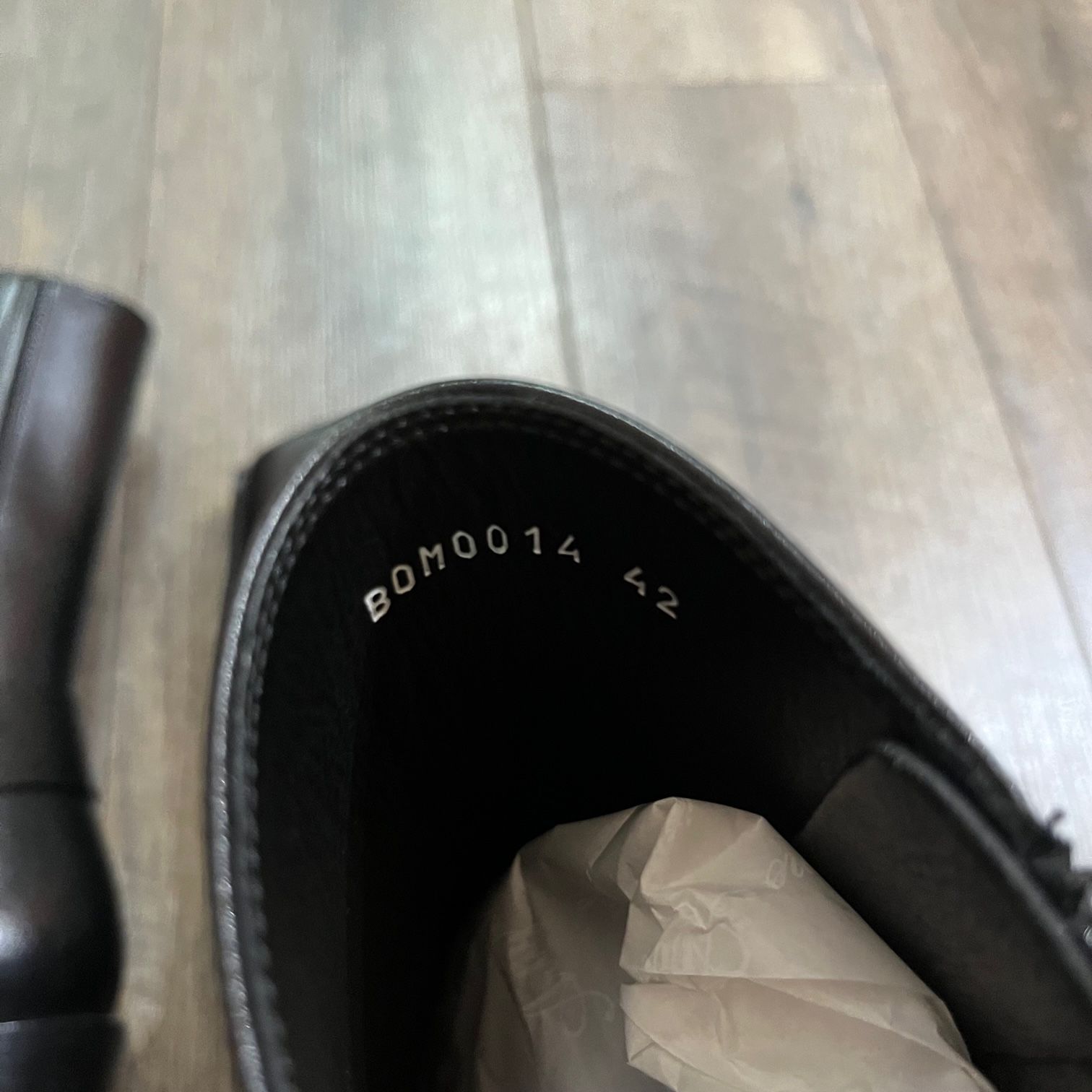 DSQUARED2 Flat Boots レザー リング ブーツ シューズ BOM0014 ディー 