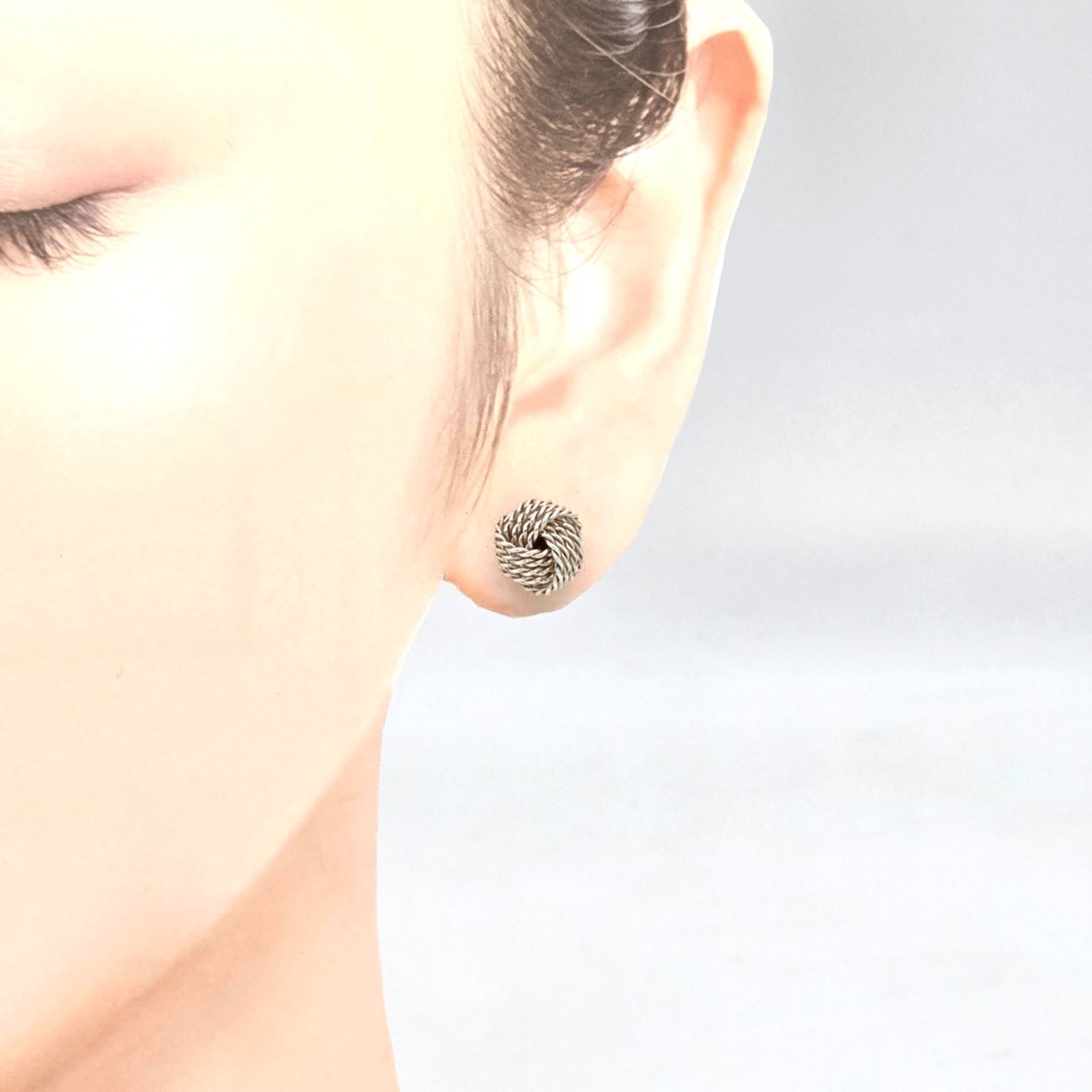 TIFFANY&Co. ティファニー サマセット ツイスト ノット ピアス