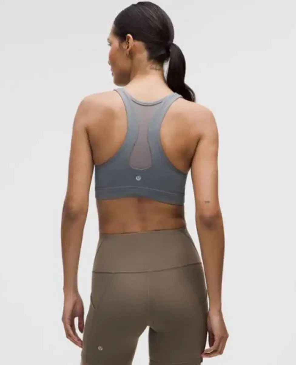 lululemon ルルレモン 元気づける メッシュ ロゴ スポーツブラ