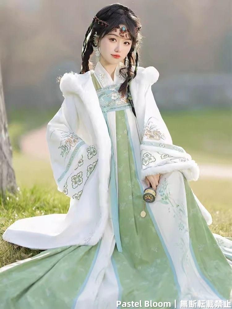 2025 豪華刺繍 漢服 かんふく 古風衣装 レトロ風 中華ロリータ コスプレ ワンピース 唐装 仙女服 中華風 美しい刺繍 仮装 撮影 学園祭 文化祭 人気キャラ ハロウィン HF-121