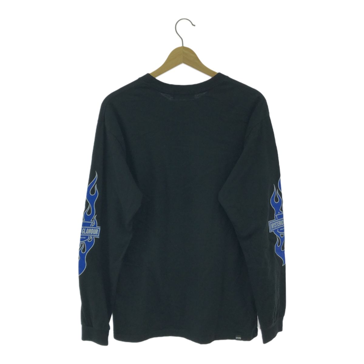 HYSTERIC GLAMOUR 長袖Tシャツ Mサイズ ネイビー HYSTERIC GLAMOUR ヒステリックグラマー 25/SS 02251CL01 MOTOR