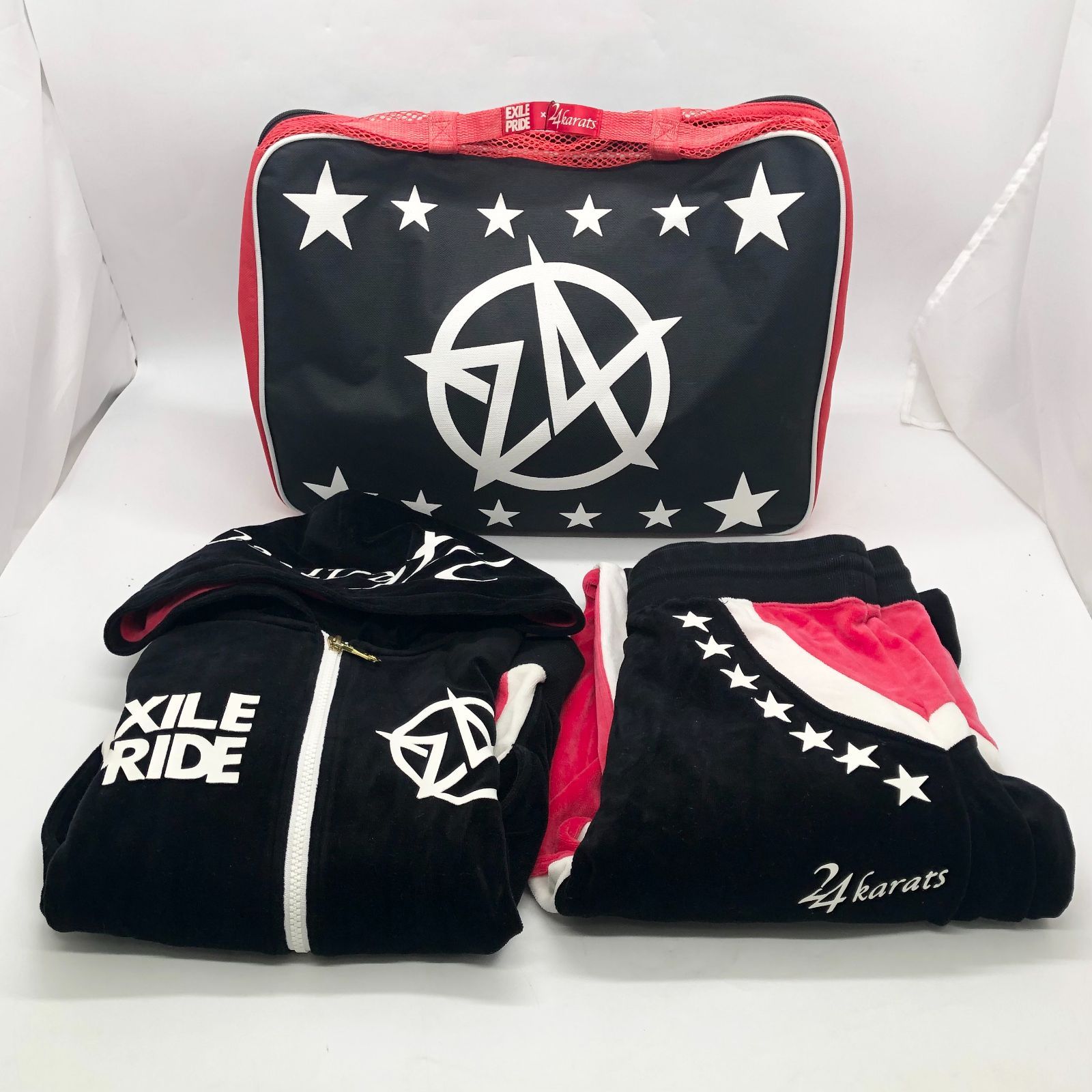 ◎I604 EXILE PRIDE 24Karats ベロア セットアップ ジャージ 2013 150